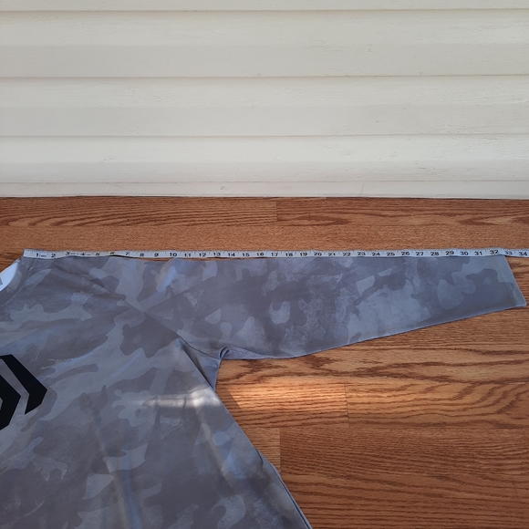 Gills Mens Contender Series Burnt UV Long Sleeve Shirt Glacier Gray Size XXL - Picture 7 of 11